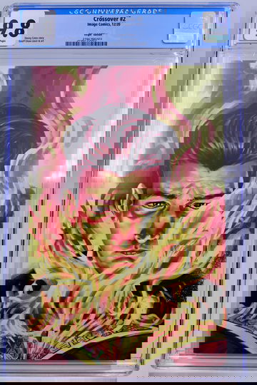 Crossover # 2 CGC 9.8 Virgin Variant Geoff Shaw Cover