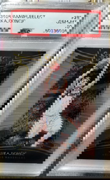 Luka doncic 2018 select Rookie RC concourse psa gem Mint 10