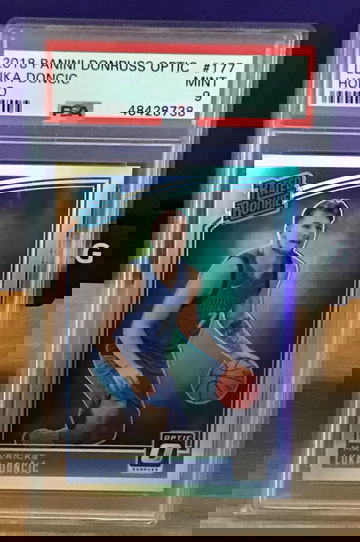 2018 Optic Holo Luka Doncic Rookie RC PSA 9