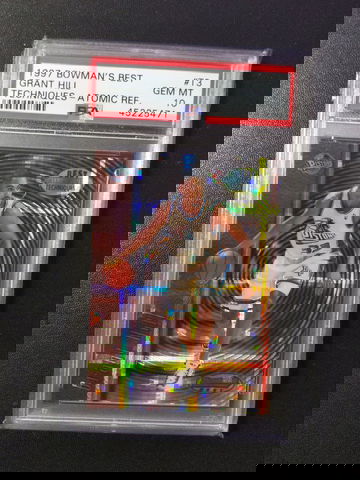 1997 Bowman's Best #T3 Atomic Ref Grant Hill  PSA 10