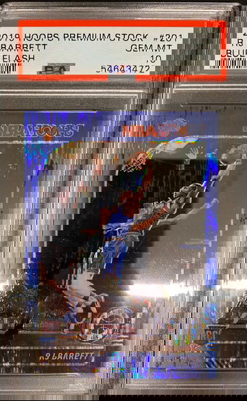 2019 RJ Barrett Hoops Premium Stock Blue Flash PSA 10