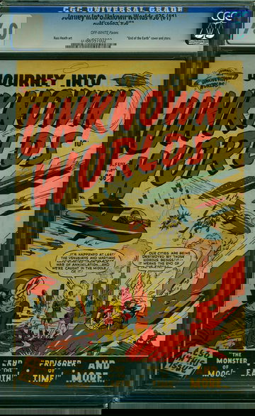 JOURNEY INTO UNKNOWN WORLDS #1, CGC 7.0 FVF