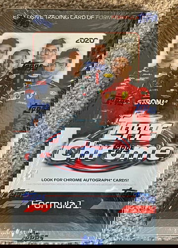 2020 Topps Chrome Formula 1 Hobby Box