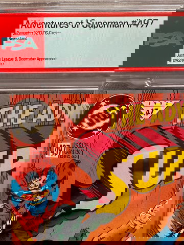 Doomsday Battle Lot –  #684 & Adventures of Superman #497 – PSA 6.0 / 6.5 – Newsstand – Pre-Death of Superman