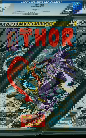 THOR #308, CGC 9.6 NM+
