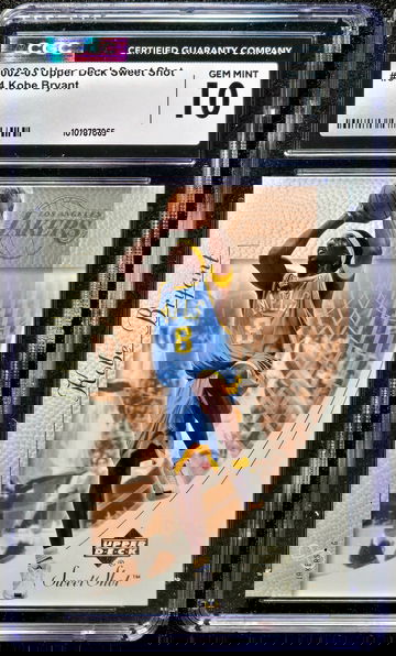 2002 Upper Deck Sweet Shot Kobe Bryant CGC 10 Gem Mint #34 Los Angeles Lakers