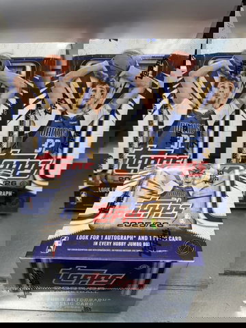 2025-26 Topps Basketball Sealed Box Lot - 1 Hobby Jumbo & 2 Hobby Boxes