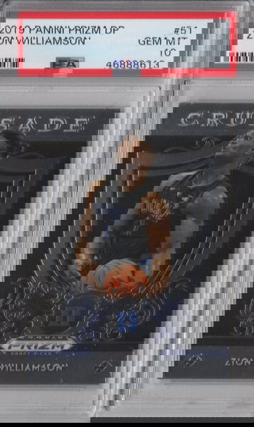 2019 Prizm Draft Picks Zion Williamson PSA 10