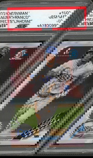 Wander Franco 2019 Bowman Chrome Rookie PSA 10