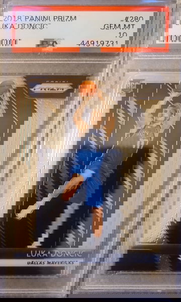 Luka Doncic Prizm RC PSA 10