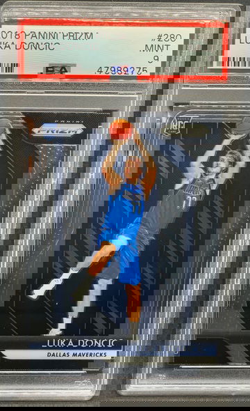 Luka Doncic 2018 Panini Prizm #280 Rookie PSA 9