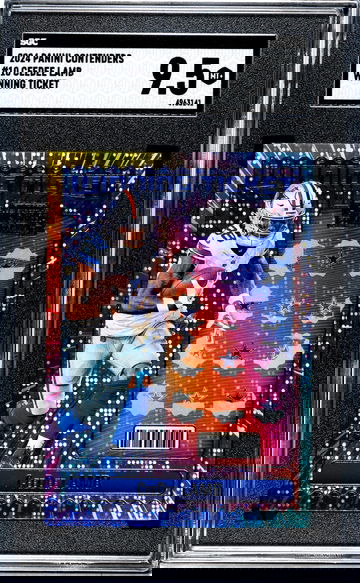 2024 Panini Contenders #10 Ceedee Lamb Winning Ticket SGC 9.5