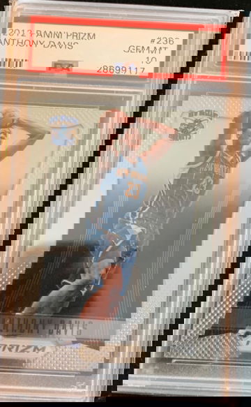 2012 Prizm Anthony Davis PSA 10