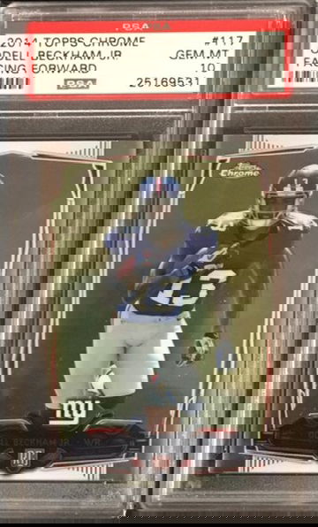 2014 Topps Chrome - ODELL BECKHAM Jr. - PSA 10