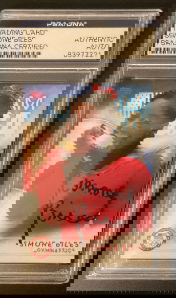 2016 Topps Olympic Hopefuls Simone Biles Autograph PSA/DNA Authentic