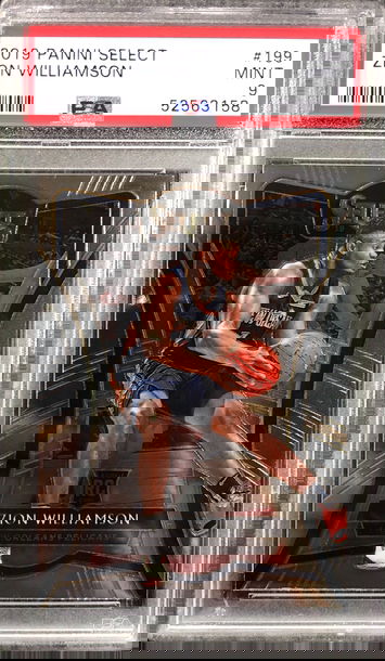 2019 Select Zion Williamson #199 PSA 9 MINT