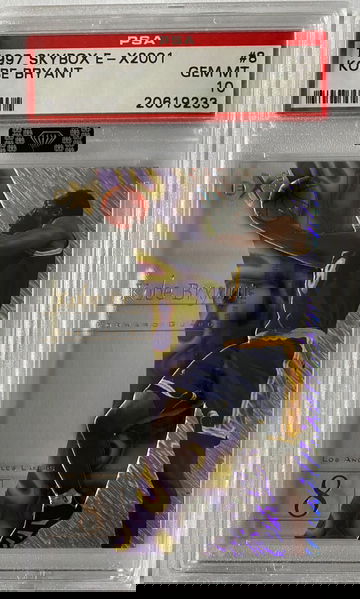 1997 Skybox E-X2001 Kobe Bryant (pop 18)