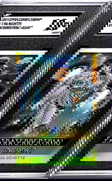 2024 Topps Cosmic Chrome #ET-7 Bo Bichette Extraterrestrial Talent SGC 10