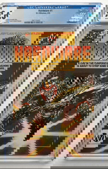 HARDWARE #1 CGC 9.6 FREE S/H.