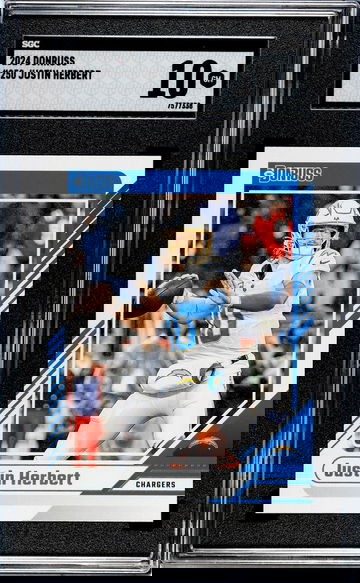 2024 Donruss #250 Justin Herbert SGC 10