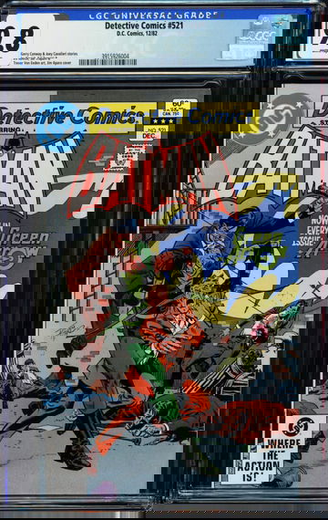 DETECTIVE COMICS #521, CGC 9.8 NM/MT