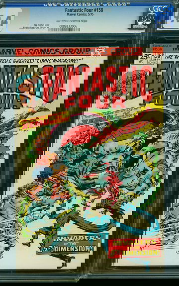 FANTASTIC FOUR #158, CGC 9.4 NM