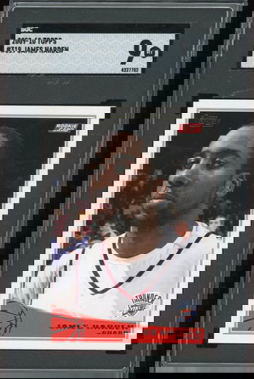 2009 Topps James Harden ROOKIE RC #319 SGC 9