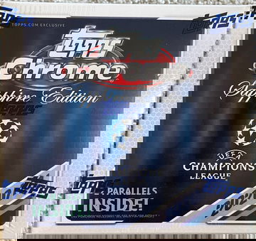 2021 Topps Chrome Sapphire UEFA Champions League