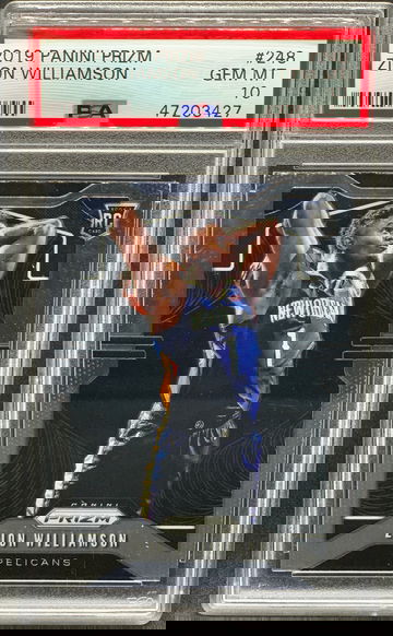 Zion Williamson 2019 Panini Prizm #248 Rookie PSA 10