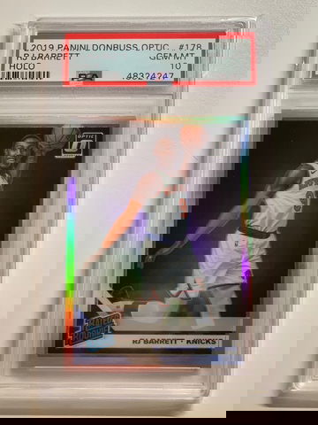 2019 Optic RJ Barrett Holo PSA 10