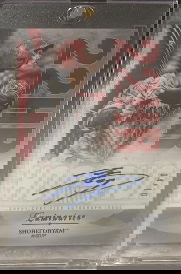 2019 Topps Luminaries HomeRun Kings Shohei Ohtani AUTO 4/10