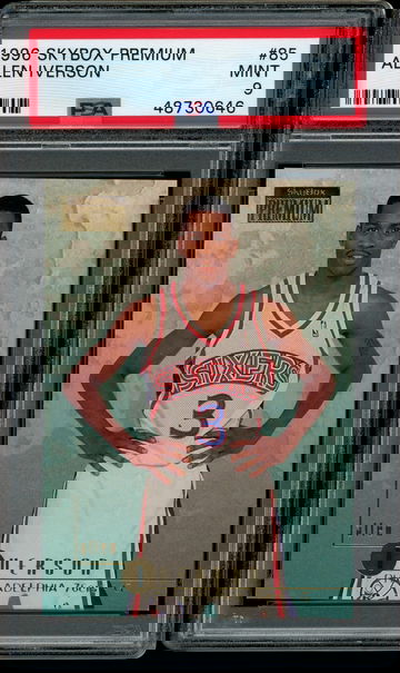 1996 Skybox Premium #85 Allen Iverson PSA 9 Mint