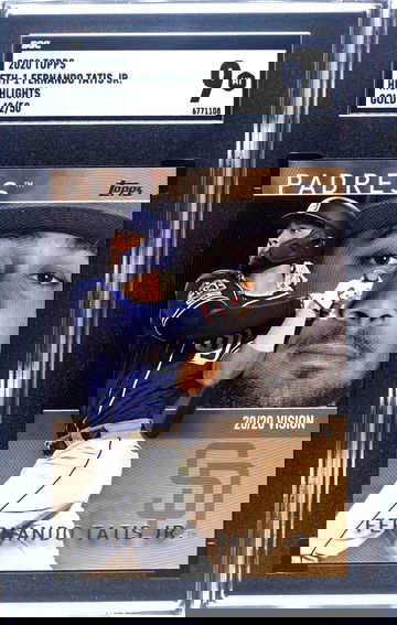 2020 Topps Fernando Tatis JR Highights Gold 42/50