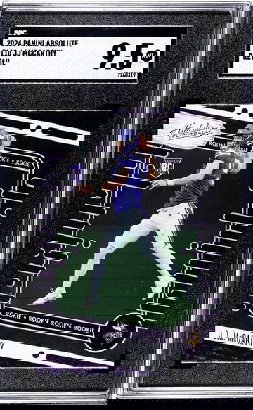 2024 Panini Absolute #110 Jj Mccarthy Retail SGC 9.5