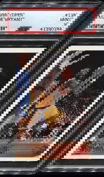 Kobe Bryant 1996-97 Topps PSA 9