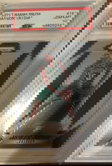 2017 Jason Tatum Prizm psa 10 rc card
