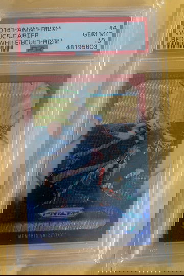 2015 prizm Vince carter red white blue psa 10 