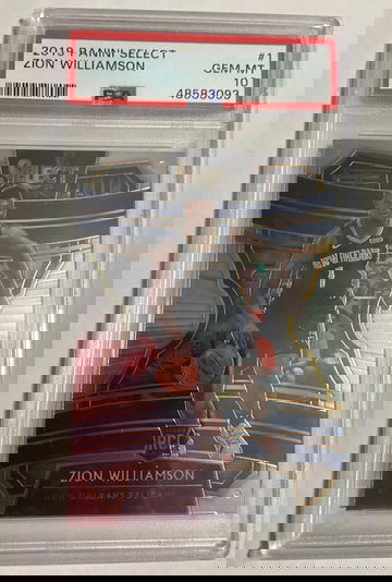2019 Select Zion Williamson PSA 10