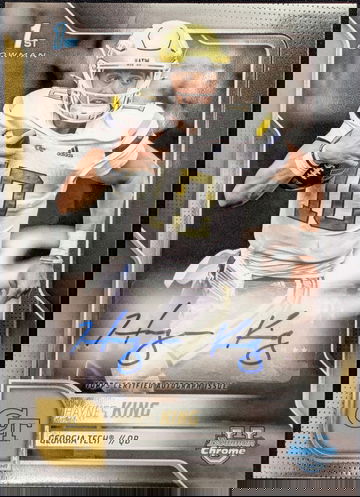 2025 Bowman Chrome University Chrome Prospect Autographs #BCA-HK Haynes King AU