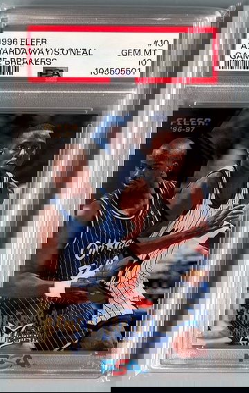 1996 Fleer Anfernee Hardaway / Shaquille O'Neal Game Breakers #10 PSA 10 GEM MINT