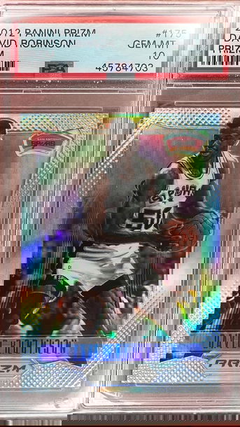 2012 Prizm Silver David Robinson PSA 10