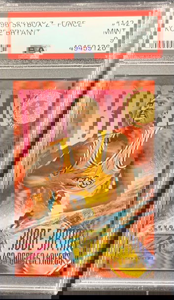 1996 Skybox Z-Force Kobe Bryant PSA 9