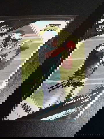 2009 score inscriptions end zone auto 4/6 RC Jeremy McClain 