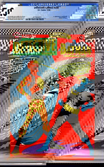 DETECTIVE COMICS #358 CGC 7.0 FIRST SPELLBINDER MOLDOFF INFANTINO GIELLA ART 1966