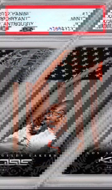  2012 Panini Kobe Bryant Anthology #1 - PSA 9