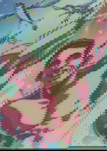 2024 Leaf Metal Michael Phelps Anime Nation #/140 #ANB-124  