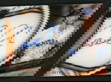 2018 Topps Tribute Carlos Correa #TA-CC Auto /80