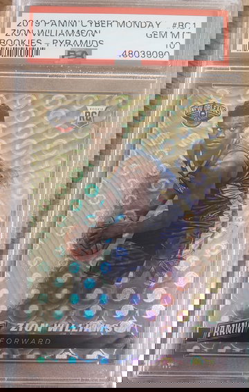 2019 Panini Cyber Monday Pyramids Zion Williamson RC 1/5 PSA 10 🚀🔥🚀🔥