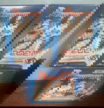(3) 2021 Bowman Blasters 