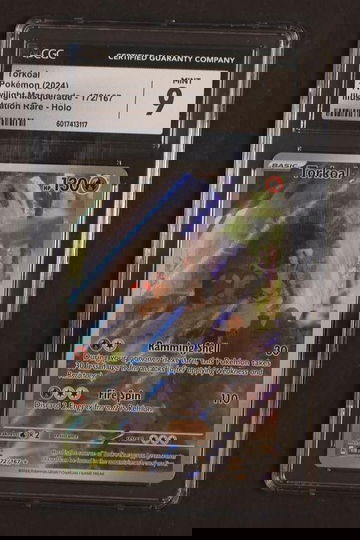 2024 Pokémon Scarlet & Violet Twilight Masquerade Torkoal #172/167 CGC 9